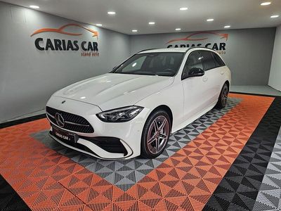 Branco Usado 2023 Mercedes C300 AMG line Carrinha | € 43.990