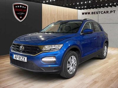 Usado VW T-Roc 116 HP (85 kW) 2021 Azul SUV