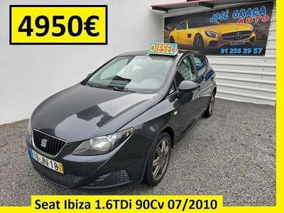 Cinzento Usado 2010 Seat Ibiza | € 4.950 (Preço justo)