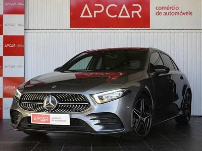 Usado Mercedes A180 AMG line 116 HP (85 kW) 2023 Cinza Sedan