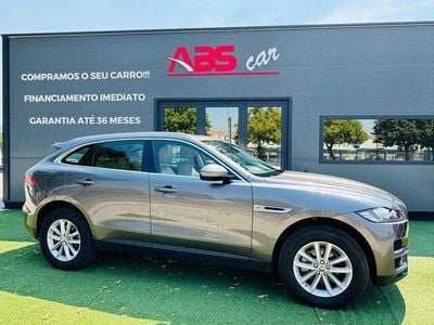 Cinzento Usado 2017 Jaguar F-Pace Prestige SUV | € 24.999 (Preço justo)