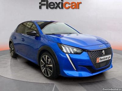 Usado Peugeot 208 GT-line 101 HP (74 kW) 2020 Azul Citadino