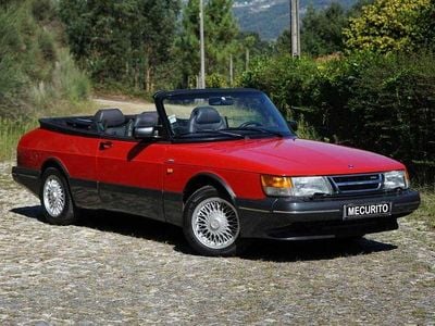 Usado Saab 900 144 HP (105 kW) 1992 Vermelho