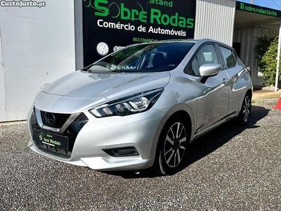 Usado Nissan Micra Acenta 70 HP (51 kW) 2018 Cinza Citadino