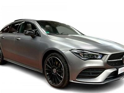 Cinza Usado 2022 Mercedes CLA250 Shooting Brake AMG line Carrinha | € 30.990