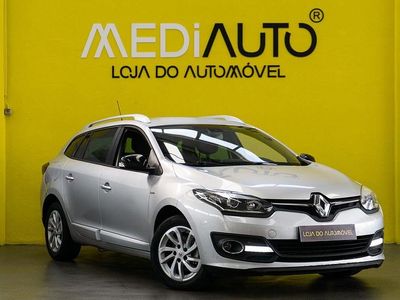 Cinza Usado 2015 Renault Mégane GrandTour LIMITED Carrinha | € 9.990 (Preço elevado)