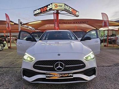 Branco Usado 2023 Mercedes C300 AMG line Carrinha | € 47.500 (Preço justo)