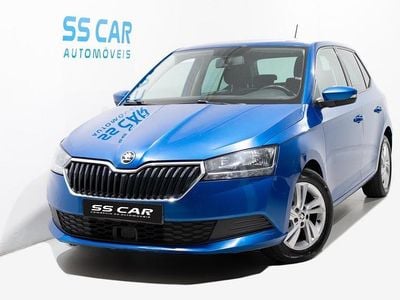 Azul Usado 2021 Skoda Fabia Ambition | € 9.950 (Super Preço)