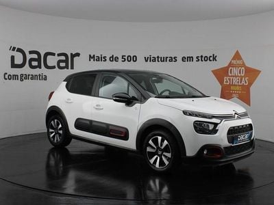 Branco Usado 2021 Citroën C3 Feel Citadino | € 10.499 (Bom preço)