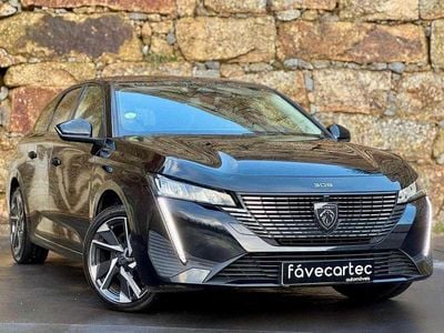 Preto Usado 2022 Peugeot 308 SW Carrinha | € 18.950 (Preço justo)