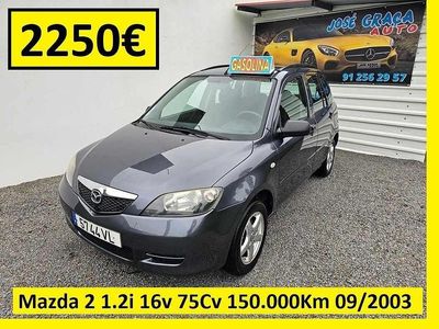 Usado Mazda 2 75 HP (55 kW) 2003 Cinzento Citadino
