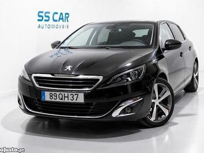 Usado Peugeot 308 Allure 130 HP (95 kW) 2015 Preto
