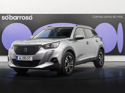 Cinza Usado 2021 Peugeot 2008 Allure SUV | € 20.990 (Preço justo)