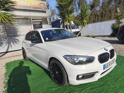 Branco Usado 2018 BMW 116 Efficient Dynamics Citadino | € 12.500 (Preço justo)