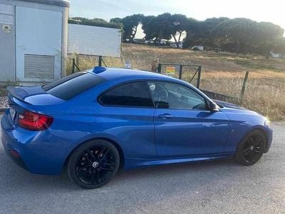Azul Usado 2014 BMW 220 Coupé | € 16.500 (Bom preço)