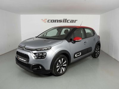 Cinza Usado 2021 Citroën C3 PureTech Citadino | € 12.980 (Bom preço)
