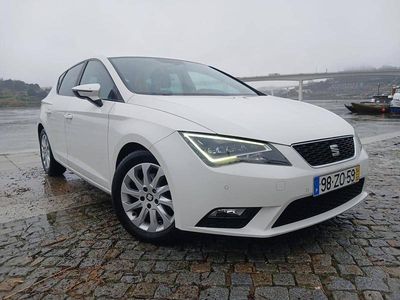 Usado Seat Leon 110 HP (80 kW) 2014 Branco