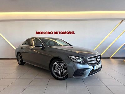 Usado Mercedes E220 AMG line 194 HP (142 kW) 2019 Cinza Sedan