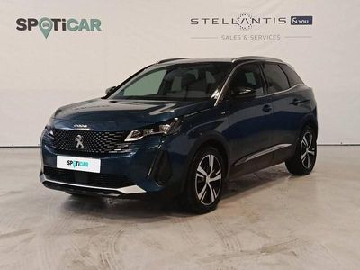 Azul Usado 2021 Peugeot 3008 GT SUV | € 25.900 (Preço justo)