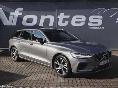 Usado Volvo V60 R-Design 350 HP (257 kW) 2021 Cinza Carrinha