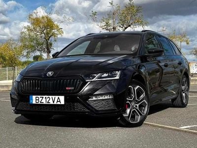 Usado Skoda Octavia 245 HP (180 kW) 2020 Preto Carrinha