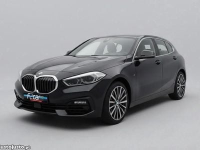 Preto Usado 2021 BMW 116 Luxury Line Citadino | € 21.990 (Preço justo)