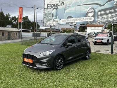 Usado Ford Fiesta ST-Line 100 HP (73 kW) 2018 Cinzento Citadino
