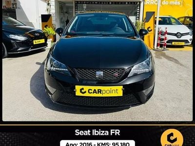 Usado Seat Ibiza FR 110 HP (80 kW) 2016 Preto Citadino