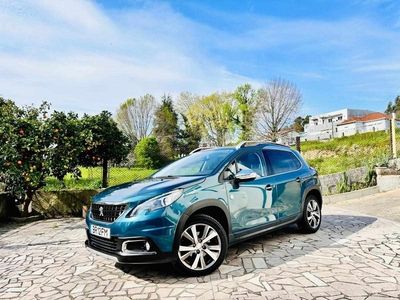 Usado Peugeot 2008 Crossway 110 HP (80 kW) 2016 Azul SUV