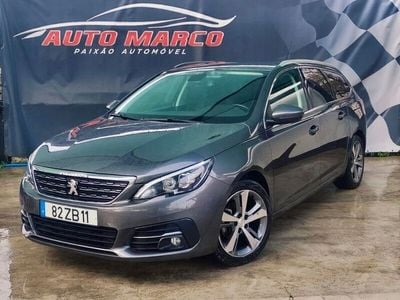 Cinza Usado 2019 Peugeot 308 Allure Carrinha | € 14.990 (Preço justo)