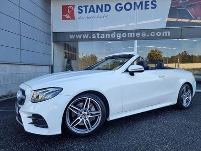 Branco Usado 2018 Mercedes E220 AMG line Cabrios | € 41.750 (Bom preço)