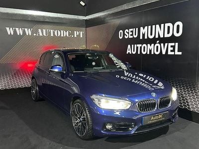 Usado BMW 118 Sport Line 143 HP (105 kW) 2017 Azul Citadino