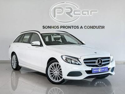 Usado Mercedes C180 116 HP (85 kW) 2015 Branco Carrinha