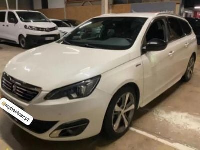 Preto Usado 2015 Peugeot 308 SW GT-line Carrinha | € 11.900 (Caro)