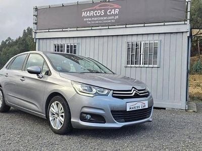Usado Citroën C4 Feel 120 HP (88 kW) 2016 Cinzento