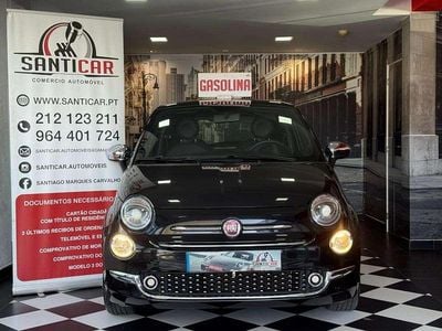 Usado Fiat 500 70 HP (51 kW) 2020 Preto Citadino