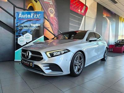 Cinzento Usado 2018 Mercedes A180 AMG line Citadino | € 26.800 (Caro)