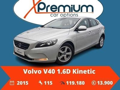Usado Volvo V40 Kinetic 115 HP (84 kW) 2015 Cinzento Carrinha