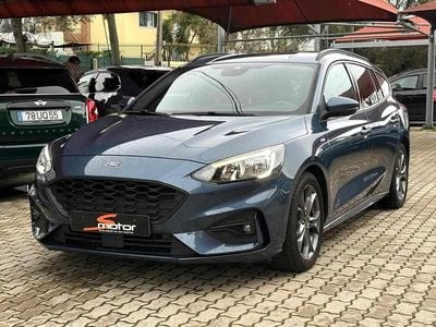 Azul Usado 2018 Ford Focus ST-Line Carrinha | € 14.750 (Preço justo)