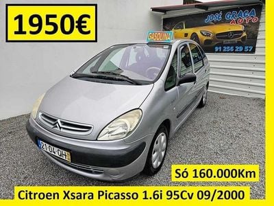 Usado Citroën Xsara Picasso 95 HP (69 kW) 2000 Cinzento Monovolume