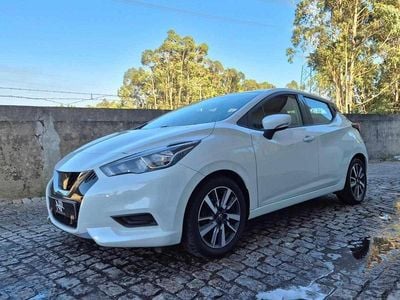 Usado Nissan Micra N-Connecta 90 HP (66 kW) 2019 Branco Citadino