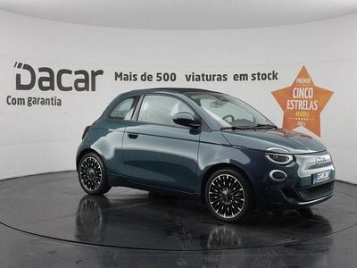 Azul Usado 2022 Fiat 500e Icon | € 18.399 (Preço justo)