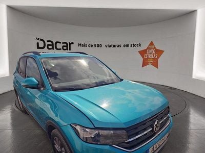 Usado VW T-Cross Life 95 HP (69 kW) 2022 Verde SUV