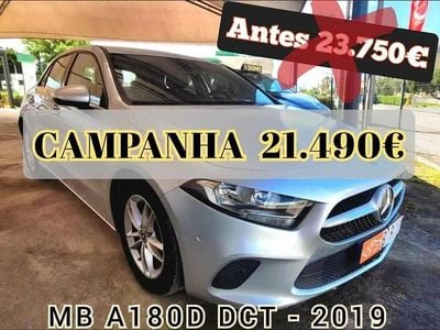 Usado Mercedes A180 116 HP (85 kW) 2019 Cinzento Citadino