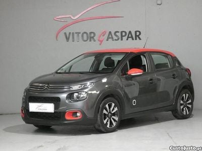 Preto Usado 2017 Citroën C3 Seduction | € 11.990 (Preço justo)