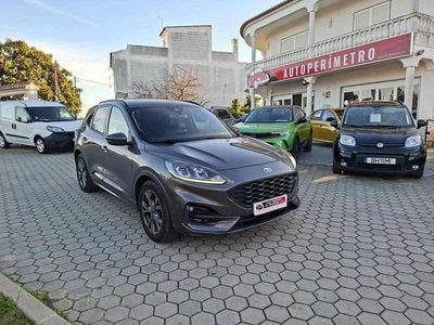 Cinza Usado 2022 Ford Kuga ST-Line SUV | € 18.900 (Preço justo)