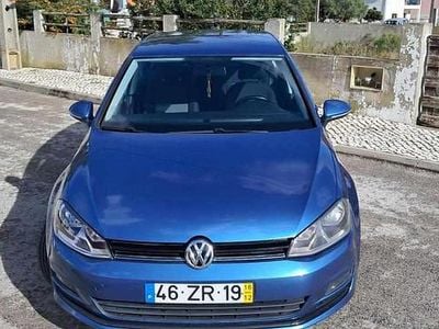 Usado VW Golf VII 110 HP (80 kW) 2016 Azul Citadino
