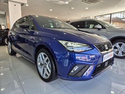 Azul Usado 2020 Seat Ibiza FR Citadino | € 11.990 (Preço justo)