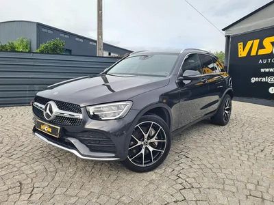 Cinza antracite Usado 2021 Mercedes GLC300 AMG SUV | € 45.790 (Preço justo)