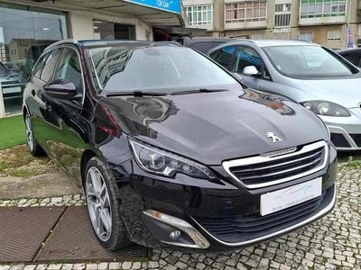Usado Peugeot 308 100 HP (73 kW) 2015 Preto Carrinha